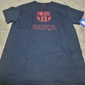 Barça Navy Blue Short Sleeve Tee